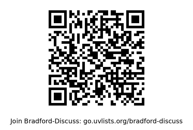 QR code for Bradford-Discuss