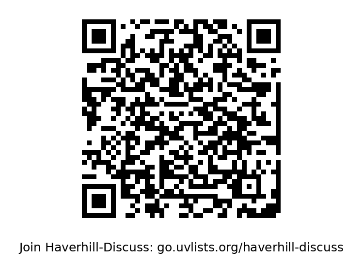 QR code for Haverhill-Discuss